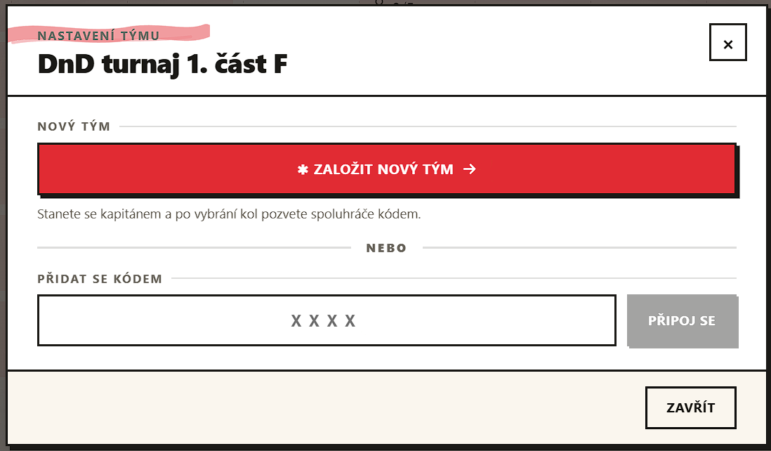 Jak se přihlásit jako kapitán týmu